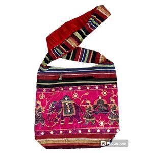 NWT Sacred Threads Tote Bag. 14X14” Perfect for groceries, laptop or diaper bag￼